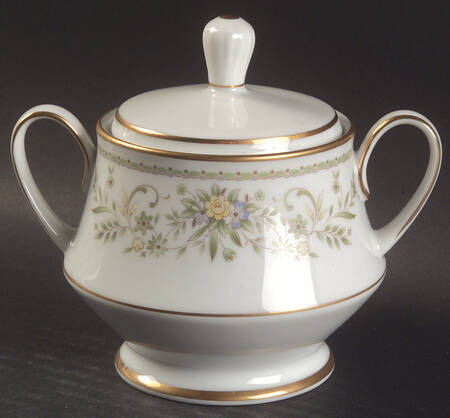 Green Hill Sugar Bowl & Lid