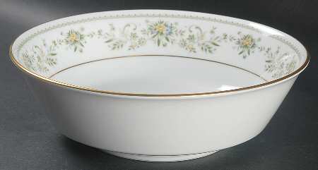 Green Hill 9" Round Vegetable Bowl