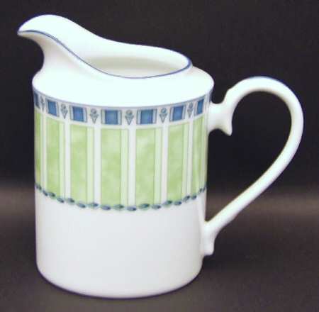 Green Icicle Creamer