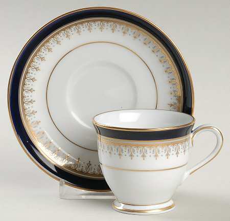 Grand Monarch Footed Demitasse Cup & Saucer Set