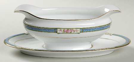 Grosvenor Gravy Boat with Attached Underplate