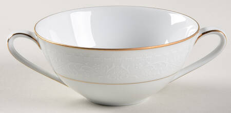 Guenevere Flat Cream Soup Bowl
