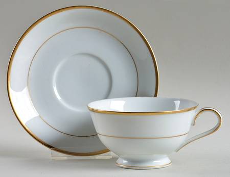 Guilford Footed Cup & Saucer Set