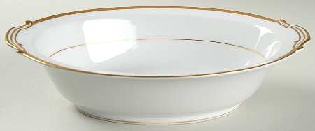 Gwendolyn 10" Oval Vegetable Bowl