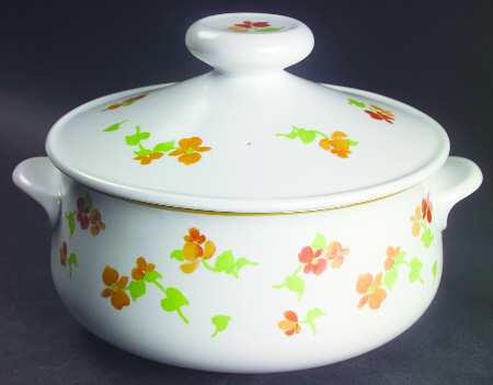 Happy Days 2.5 Qt Round Covered Casserole