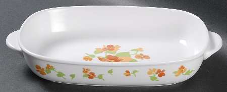 Happy Days 9" Oval Baker/Vegetable Bowl