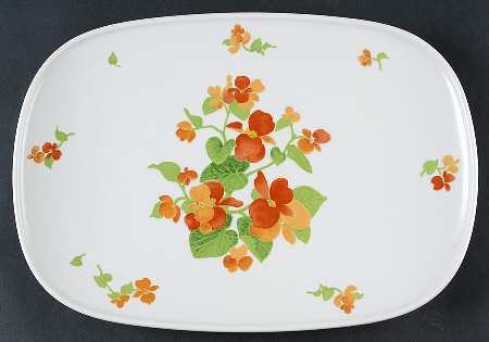 Happy Days 13" Oval Serving Platter