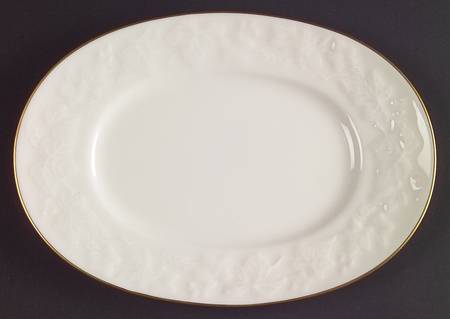 Halls of Ivy (Gold Trim) Relish/Butter Tray