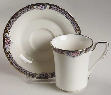 Halifax Flat Demitasse Cup & Saucer Set