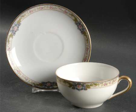 Hanover Flat Cup & Saucer Set