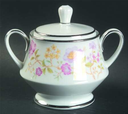 Harmony (Platinum Trim) Sugar Bowl & Lid