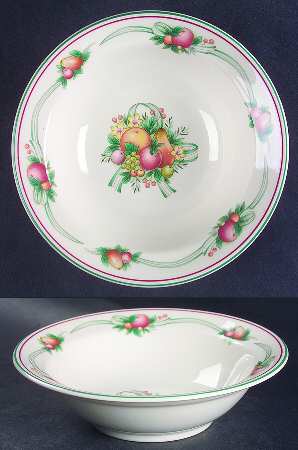 Harvest Ribbon Soup/Cereal Bowl
