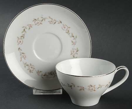 Harley Flat Cup & Saucer Set