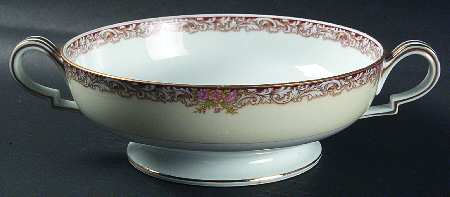 Harmony (Gold Trim) Round Vegetable No Lid