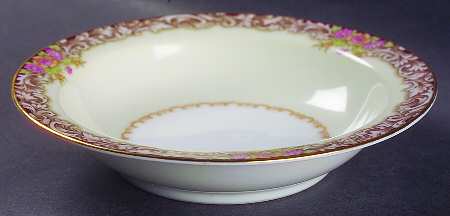 Harmony (Gold Trim) Rim Fruit/Dessert (Sauce) Bowl