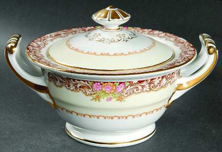 Harmony (Gold Trim) Sugar Bowl & Lid