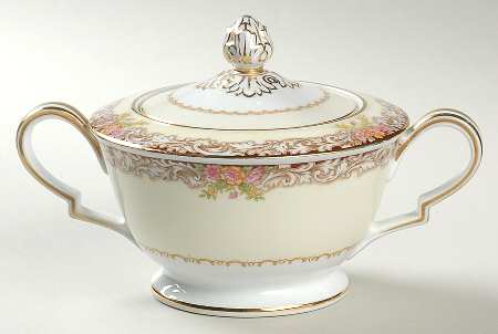 Harmony (Gold Trim) Sugar Bowl & Lid