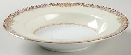 Harmony (Gold Trim) Rim Soup Bowl