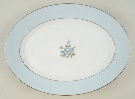 Harvard Rose 14" Oval Serving Platter
