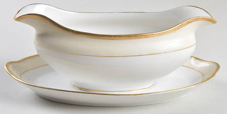 Hartford Gravy Boat with Attached Underplate
