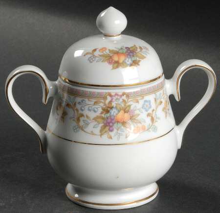 Harvesting Sugar Bowl & Lid