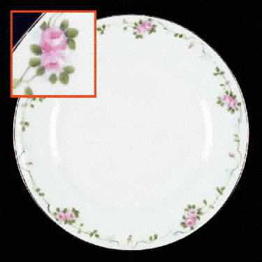 Harvard Luncheon Plate