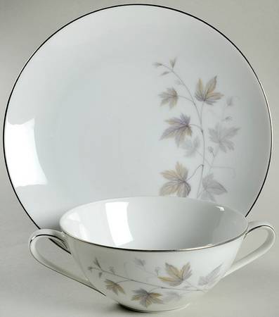 Harwood Flat Cream Soup Bowl & Saucer Set