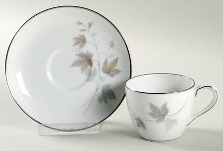 Harwood Flat Demitasse Cup & Saucer Set