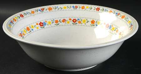 Happy Talk 9" Round Vegetable Bowl
