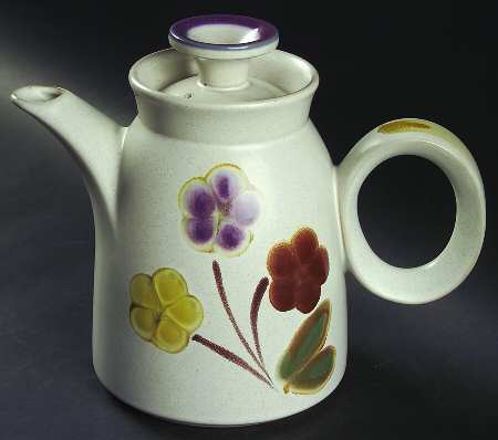 Happy Time Tea/Coffee Pot & Lid