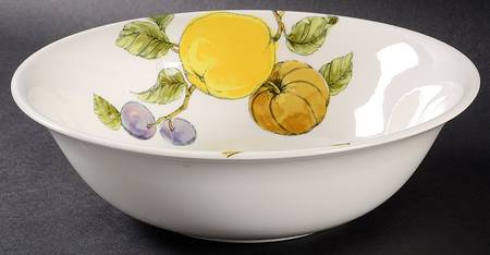 Harvest Time 9" Round Vegetable Bowl