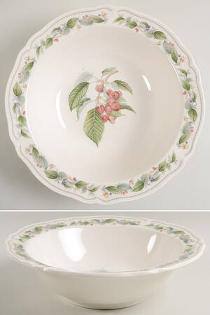 Harvest Treasure 9" Round Vegetable Bowl