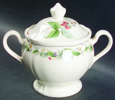 Harvest Treasure Sugar Bowl & Lid