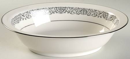 Hawthorne 10" Oval Vegetable Bowl