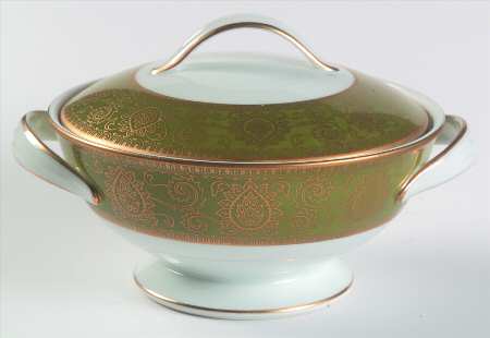 Heiress Jade Sugar Bowl & Lid