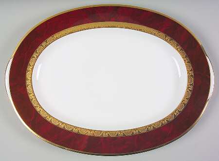 Hemingway 16" Oval Serving Platter