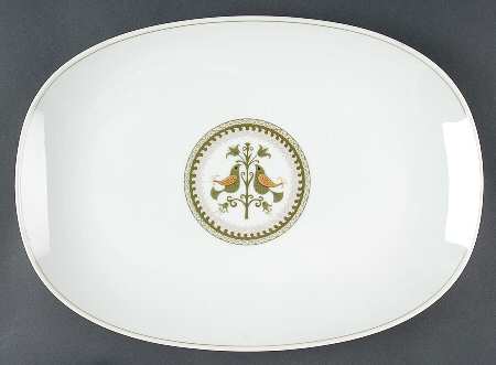 Hermitage 15" Oval Serving Platter