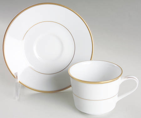 Heritage Footed Demitasse Cup & Saucer Set