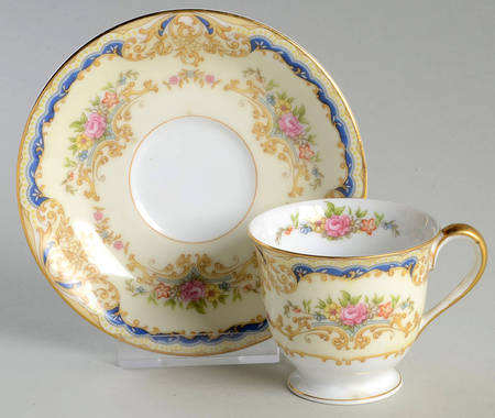 Hermione Footed Demitasse Cup & Saucer Set