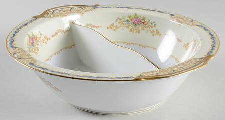 Hermione Round Divided Vegetable Bowl