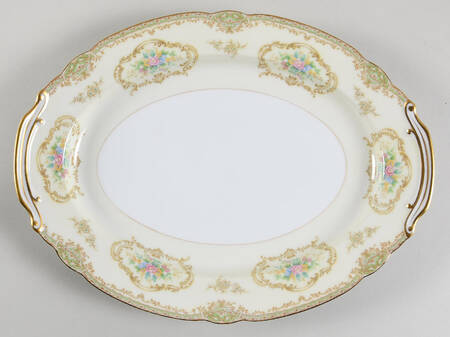 Hertha 13" Oval Serving Platter