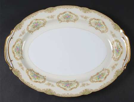Hertha 16" Oval Serving Platter