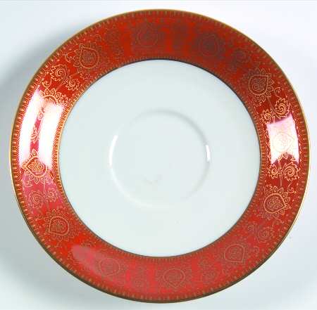 Heiress Ruby Saucer