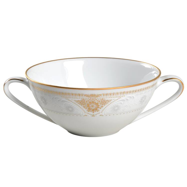 Highclere Flat Cream Soup Bowl
