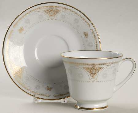 Highclere Footed Cup & Saucer Set