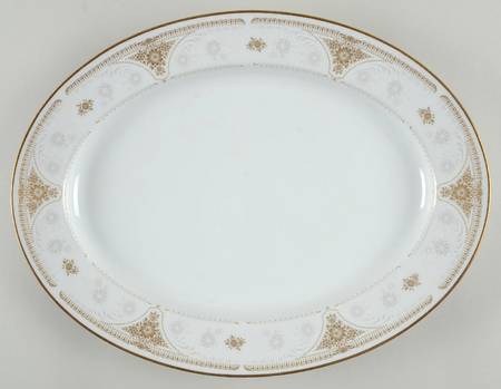 Highclere 13" Oval Serving Platter