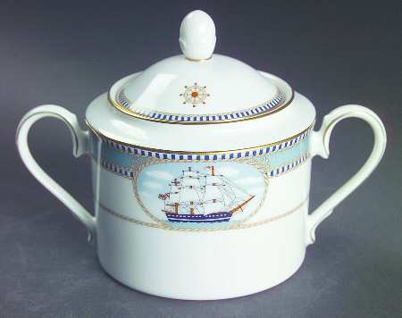 High Sails Sugar Bowl & Lid