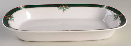Home For Christmas Rectangular Roaster