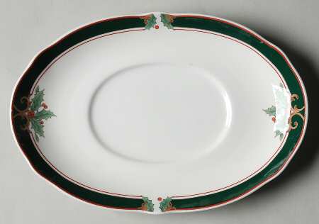 Home For Christmas Underplate for Gravy Boat