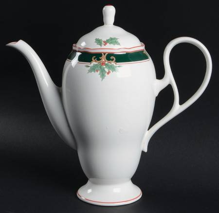Home For Christmas Tea/Coffee Pot & Lid